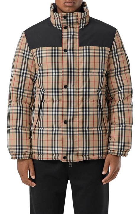 Burberry reversible puffer jacket